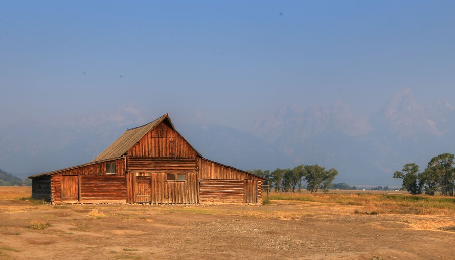 Mormon Barn, Tetons, WY