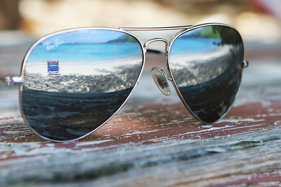 Ray-Bans at Francis Bay, St John USVI