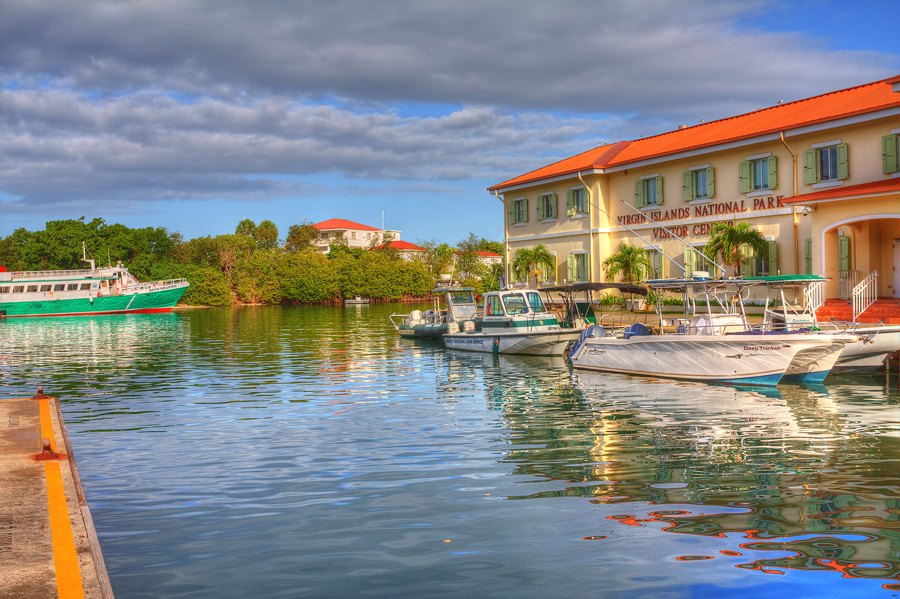 Waiting on a Boat, St John Visitor Center Dock, USVI